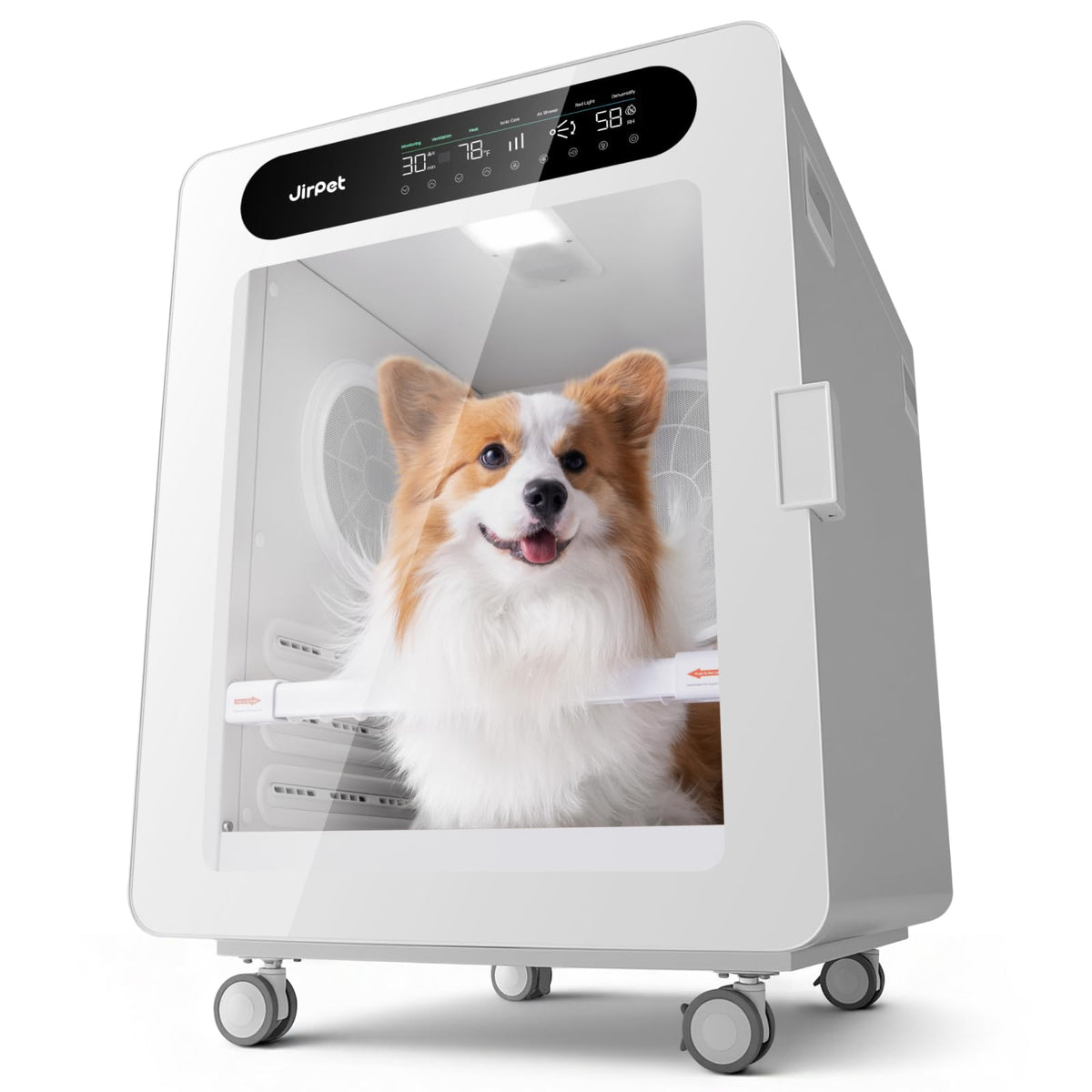 Pet Dryer Box, 170L Professional Dryer Cabin with Multi-Layer Safety