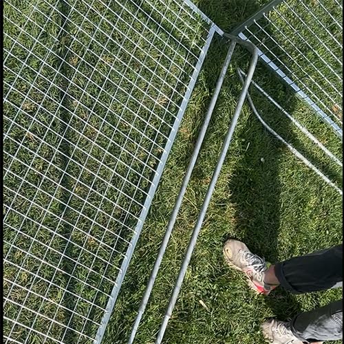 8' X 16' Complete PRO Kennel (Galvanized)