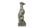 Solid Rock Stoneworks Sm Whippet Dog Garden Statue- 20" Tall- PreAged