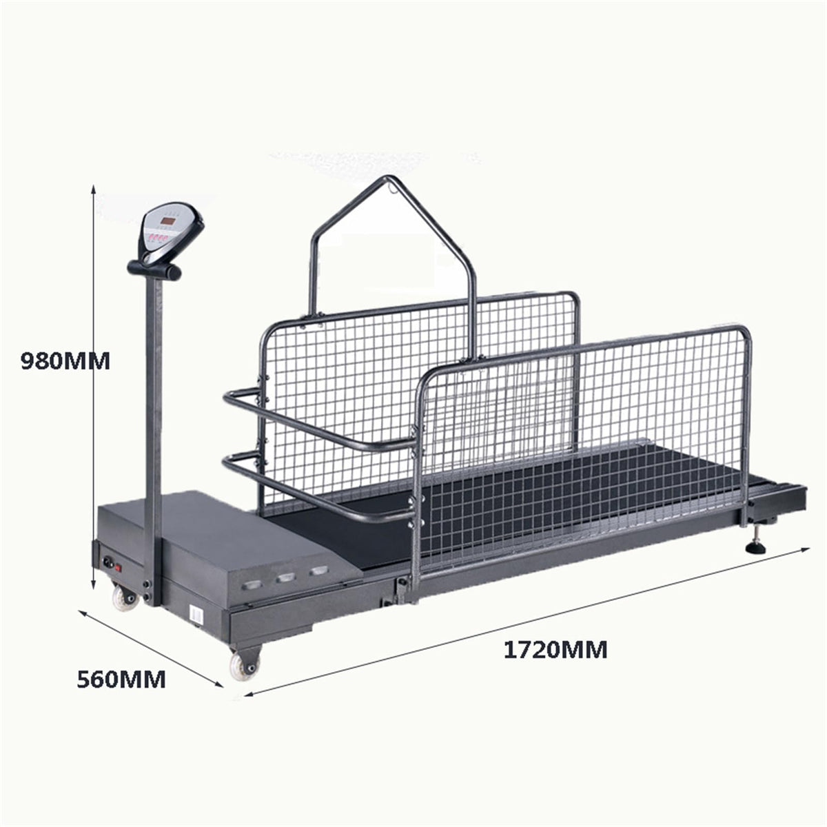Pet Treadmill for Small/Medium/Large Dogs,Dog Running Machine w/Safe Fence,Indoor Exercise Equipment for Pet Fitness Workouts