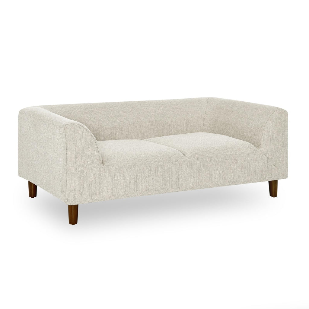 Pet Sofa with backrest and armrests, Modern Rectangular pet Sofa Suitable for Small and Medium Dogs, Soft Cushion Comfortable Dog Sofa,-Beige