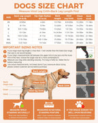 Dog Knee Brace for Luxating Patella,Torn Ligament,Both Legs/M Size