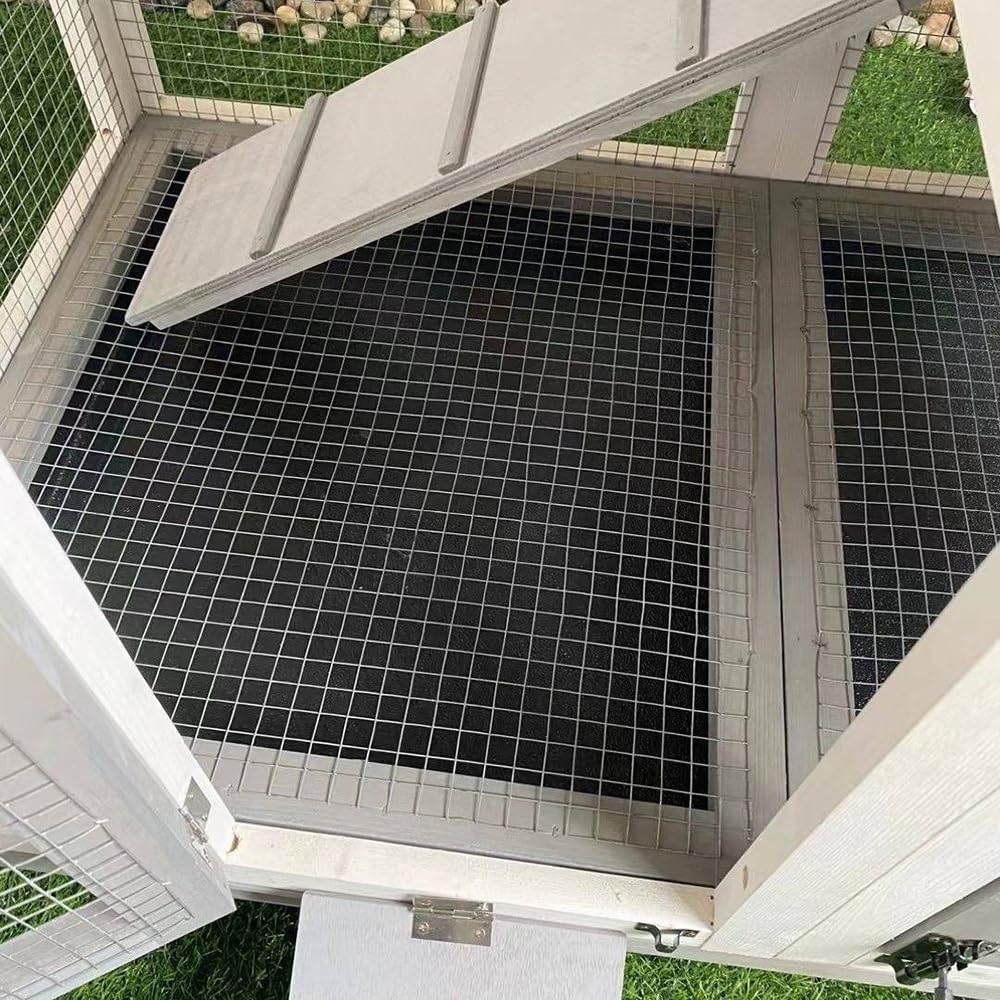 Rabbit Cage Premium Outdoor Pet Rabbit Cage The Perfect Home Villa & Snuggly Nest for Your Beloved Bunny for Home Use