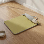 Dog Cooling Bed Fiber-Resistant-Resistant Washable Pet Sleeping Pad Removable Cover Cooling Pet Mat for Summer, Indoor, XL 90x72cm, Style to 1