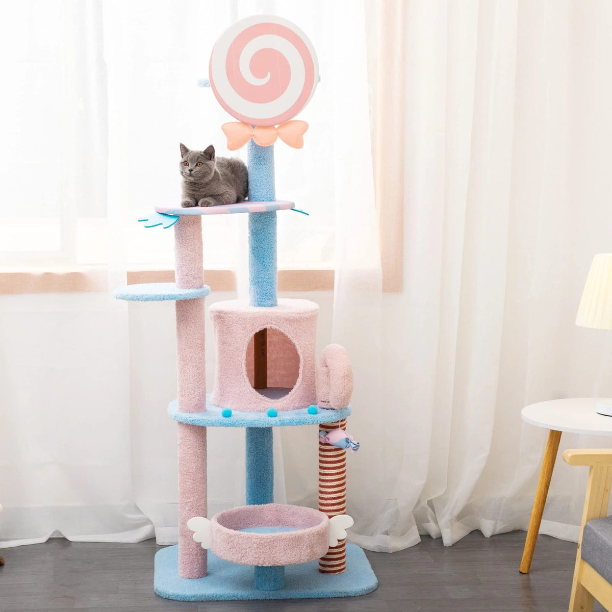 Cat Climbing Frame Litter Tree Jumping Platform Seasons General High-Rise Shelf Toy Supplie
