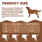 Dog Hip Brace with Heat & Vibration, Patent Pending（Female Dog, XXL)