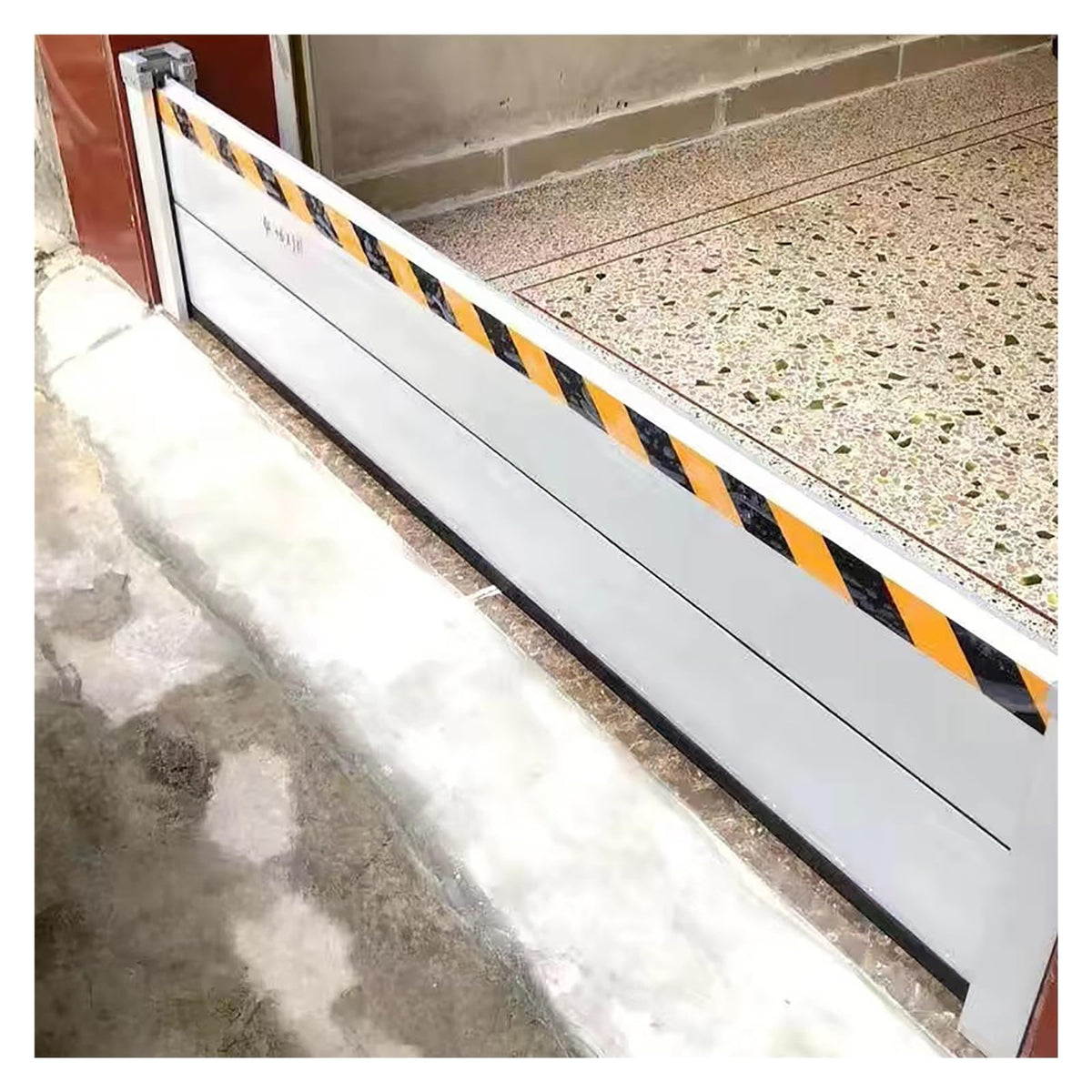 Reusable Aluminum Flood Barriers/Gates for Home Doors,2 4 6 8 10ft Long Flood Prevention Barrier Water Stopper Shield for Outside/Indoor/Garage Door/Basement/Pati,H 47.2in(120cm),L 9.5ft(290c