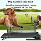 Large Medium Dogs Dog Treadmill,Pet Running Machine Exercise Equipment, LCD Display Scree,0.8-12 Km/H Speed,Indoor & Outdoor Training,Up 220LB
