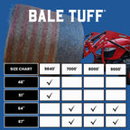 Freedom Round Bale Net Wrap, 67 in x 9000 ft - 8 Roll