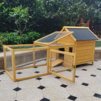 Pet Villa Cage with Pull-Out Tray for Indoor Rabbit Housing,
