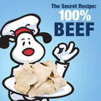 ValueBull USA Beef Rawhide Chips for Dogs, Chicken, 400 Count