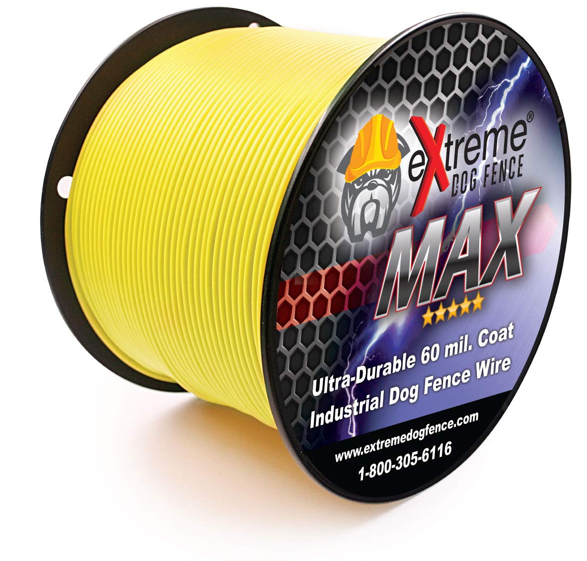 Thickest 14 Gauge Dog Fence Availible Double Poly Ethlene Jacking 60 MIL Coating
