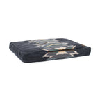 Pendleton Berber Dog Bed, Plush Pet Napper with Faux Suede Reverse and Removable Washable Cover, Rectangle Pet Bed, Large, Harding Tonal Natural