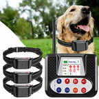 Wireless Dog Fence, 2026 Electric Dog Fence with Remote, Waterproof Training Collar Receiver, Vibration & Shock, Covers up to 856-Acre Pet Dog Fence Boundary Containment System,for4dogs