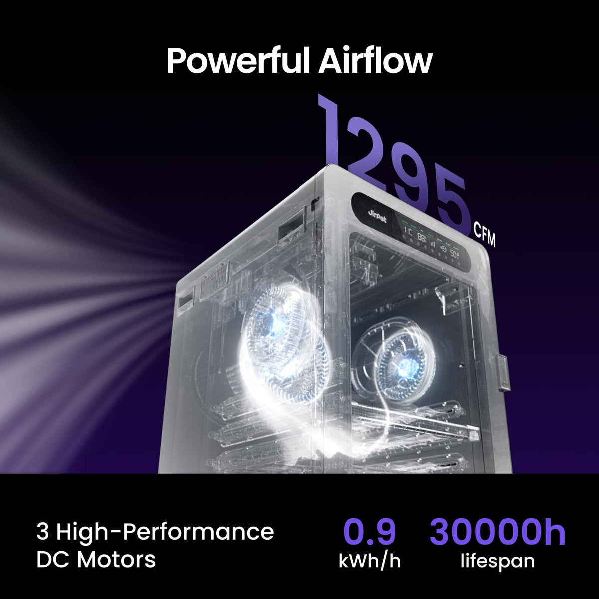 Pet Dryer Box, 170L Professional Dryer Cabin with Multi-Layer Safety