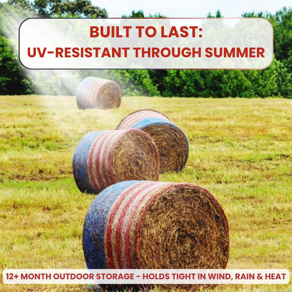 Freedom Round Bale Net Wrap, 67 in x 9000 ft - 8 Roll