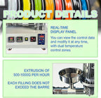 3D Printer Filament Maker Machine, Extruder for Home Lab, 0-350°C Temperature Range, Compatible with PE ABS TPU PET for Custom Printing