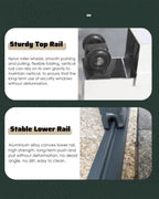 Extendable Burglar-Resistant Ground Floor Window Gate - Secure Your Home with Adjustable Anti-Burglar Protection, Perfect for Safety and Peace of Mind.