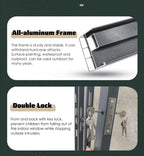 Extendable Burglar-Resistant Ground Floor Window Gate - Secure Your Home with Adjustable Anti-Burglar Protection, Perfect for Safety and Peace of Mind.