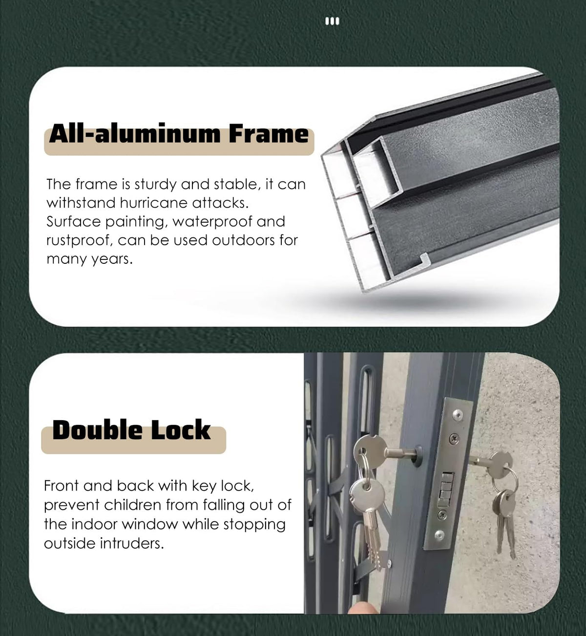 Extendable Burglar-Resistant Ground Floor Window Gate - Secure Your Home with Adjustable Anti-Burglar Protection, Perfect for Safety and Peace of Mind.