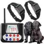 Dog Wireless Fence, Electric Pet Containment System, Waterproof and Rechargeable Training Collar Receiver, Vibration & Shock, With Accurate 2.4G Signal, Safe Effective for Stubborn Dogs,for4dogs