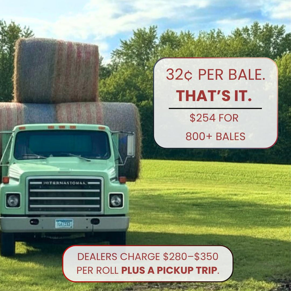 Freedom Round Bale Net Wrap, 67 in x 9000 ft - 8 Roll