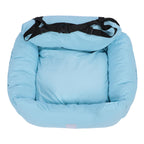 Car Seats Carrier Bed Small Dog Car Seat Pet Travel Carrier Bed PU Leather Dog Car Seat for Small Dogs Premium Dog Car Seat Portable Car Travel