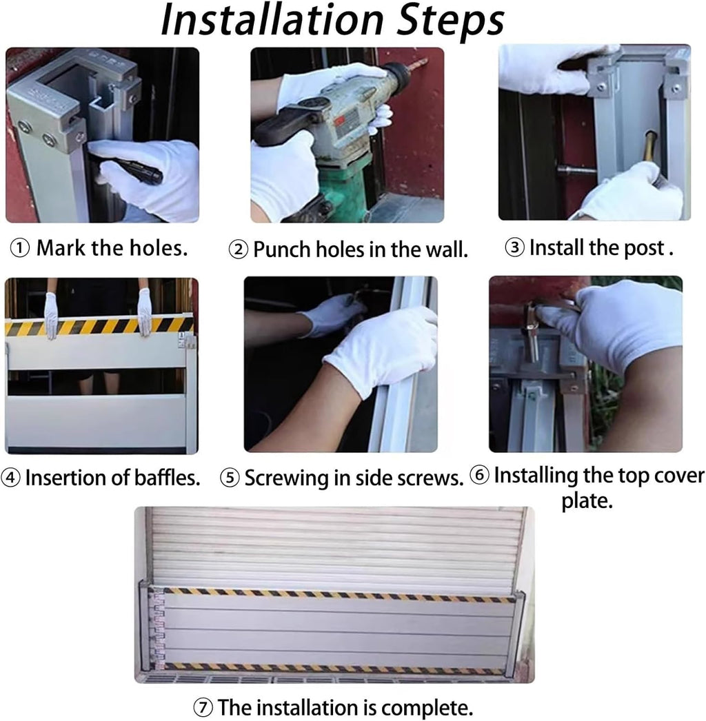Backyard Water Barrier Gates - Durable Outdoor Safety Fences, Weather-Resistant, Easy Installation, Ideal for Home and Garden Protection, Pet and Kid-Friendly
