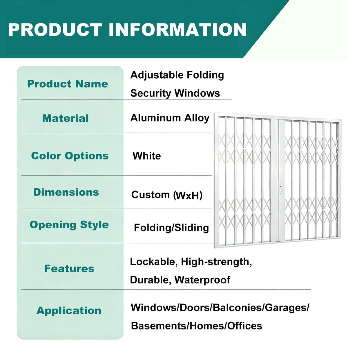 Oversized European Villa Retractable Security Gate, Retractable