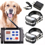 Wireless Dog Fence, Electric Dog Fence & Remote Training Collar 2-in-1, Pet Containment System Dog Boundary Container, Adjustable Control Range, Waterproof Rechargeable Collar, for All Dogs,for3dogs