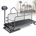 Pet Running Machine with LCD Display, Large Medium Dogs Dog Treadmill, 220 Lb Capacity with Enclosed Safety Rails, 0.5-7.5 Mph Adjustable Speed, for Indoor & Outdoor Training