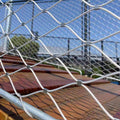 Durable 304 Stainless Steel Pet Safety Net - Flexible Weather-Resistant Mesh Fence, 18x2.5m (59x8.2ft) Multi-Functional Garden Barrier for Pets and Outdoor Use