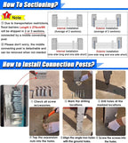 Backyard Water Barrier Gates - Durable Outdoor Safety Fences, Weather-Resistant, Easy Installation, Ideal for Home and Garden Protection, Pet and Kid-Friendly