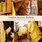 Horse/Equine Blanket, 12 Far Infrared Heat Inserts