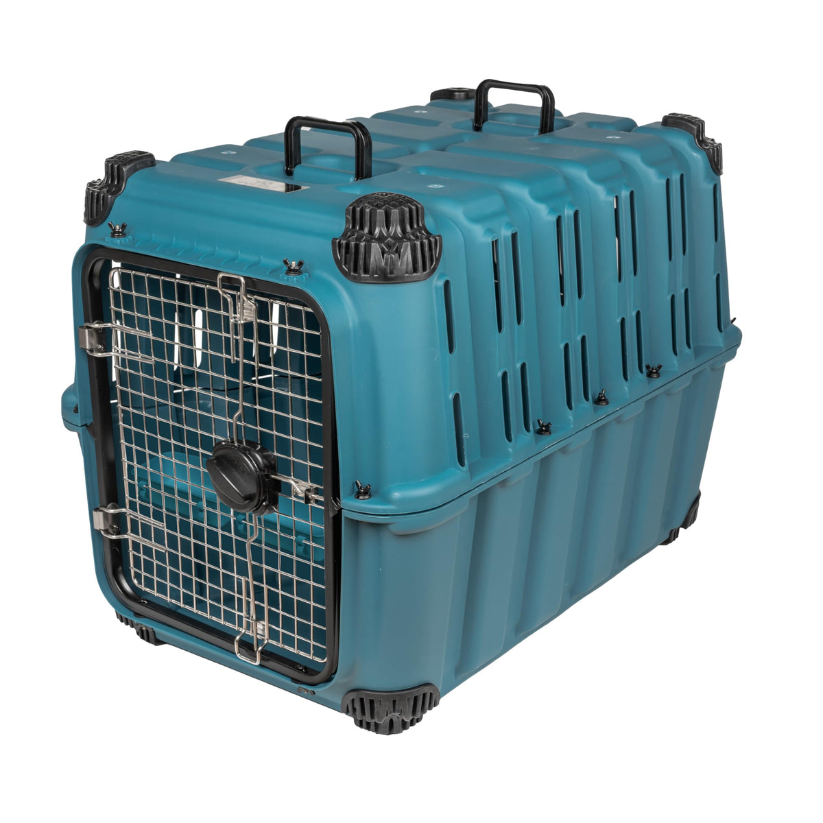 Mammoth Guardian Dog Kennel 36" Heavy Duty Travel & Outdoor Crate for Puppies, Small, Medium & Large Dogs, Secure 3 Bolt Lock, Adventure Ready for Hunting, Camping & Offroad – Gunmetal Gray