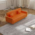 Cat Scratch Resistant Faux Leather Storage Sofa