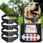 Wireless Dog Fence, 2026 Electric Dog Fence with Remote, Waterproof Training Collar Receiver, Vibration & Shock, Covers up to 856-Acre Pet Dog Fence Boundary Containment System,for4dogs