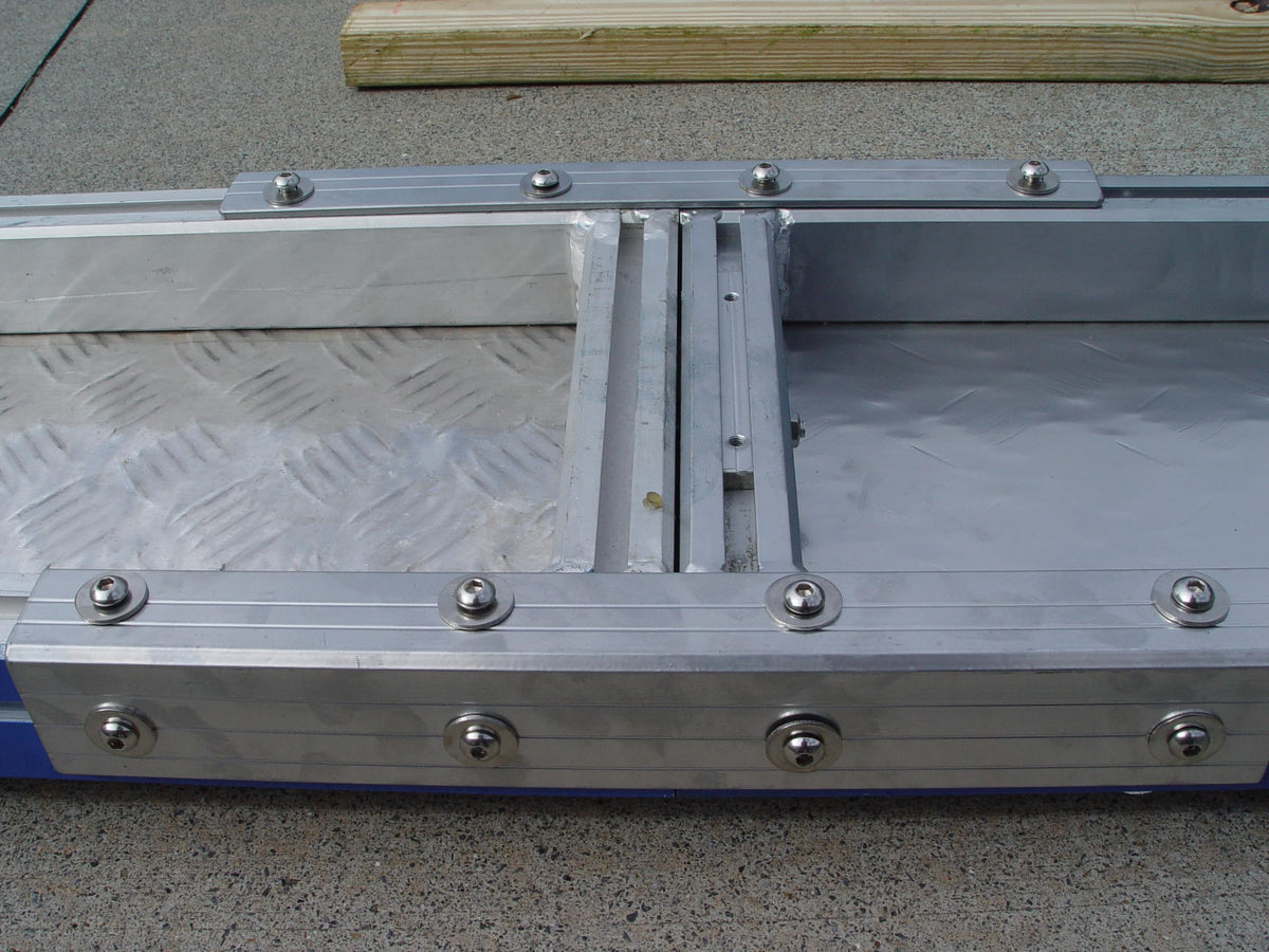 Dog Agility Dog Walk, Aluminum Alloy, All-Weather, Non-Rust, Competition Size: 12’ with Rubber Surface