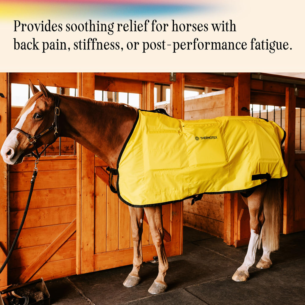Horse/Equine Blanket, 12 Far Infrared Heat Inserts
