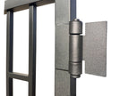 20x7ft Heavy-Duty Galvanized Metal Security Gate Deer Design