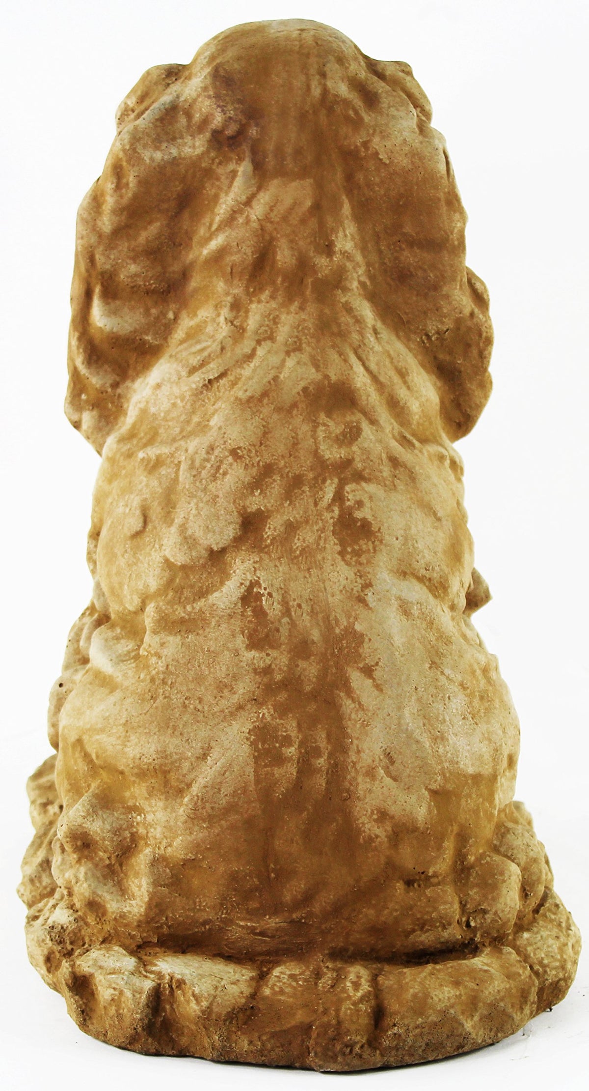 Cocker Spaniel Dog Statue Concrete Statuary Cement Yard Dogs